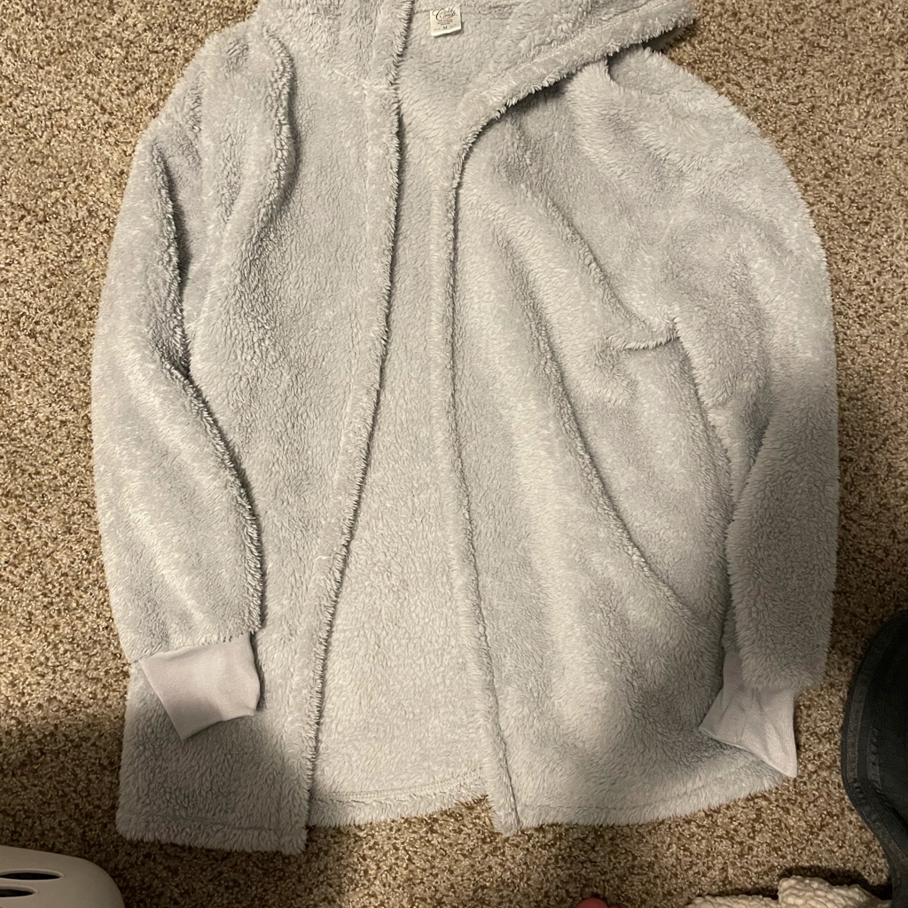 Gray Teddy Jacket